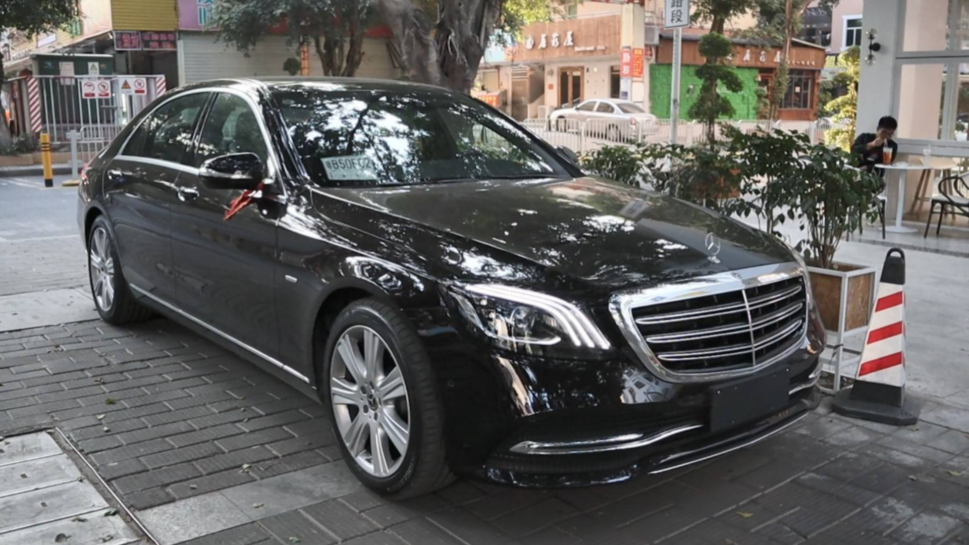 基友喜提奔驰S350L,带我去兜风,简单说下感受